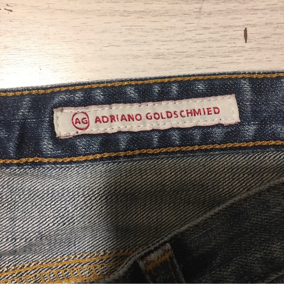 AG Adriano Goldschmied The Angel Faded Black Boot Cut Jeans Womens 32/34 - Picture 9 of 11